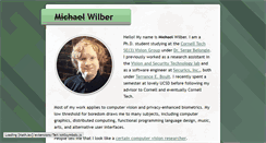 Desktop Screenshot of mjwilber.org